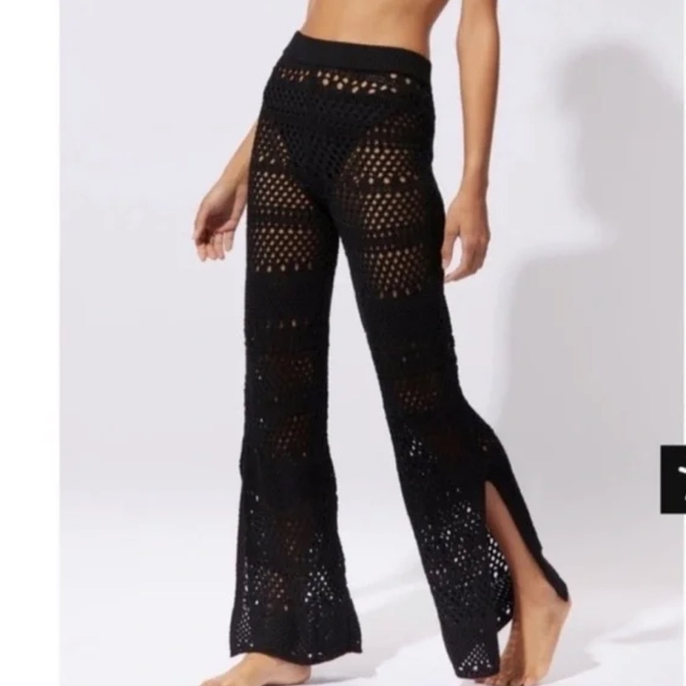 Solid and Striped The Logan Pant in Chunky Cotton Crochet